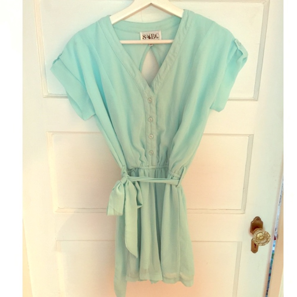 Blue Sabo Skirt romper
